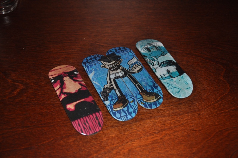 Fingerboards with stories behind them. 110