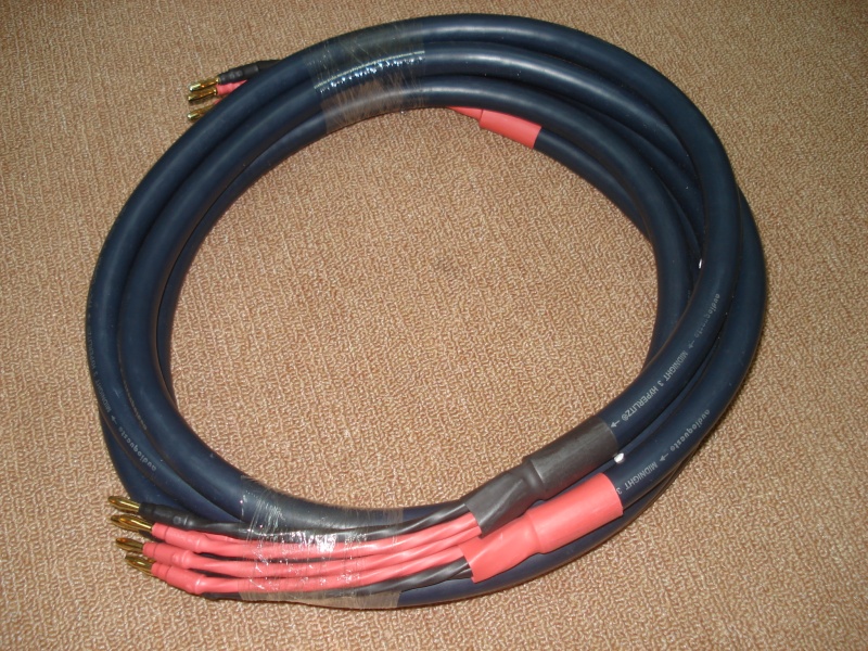Audioquest Midnight 3 bi-wire speaker cable - 2.5m pairSOLD Midnig12