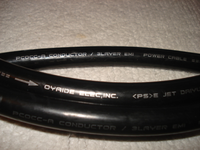 The Oyaide Tunami Power Cable Unterminated (Used)SOLD Oyaide18