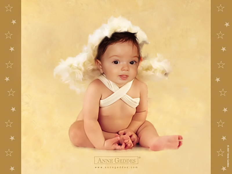 montage photo bébé ange pour faire part mariage E0898310