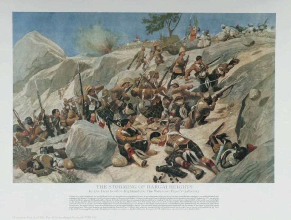 Fantastique kilt militaire des Gordon Highlanders 71node10
