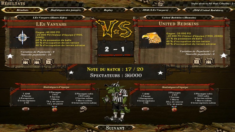 United Redskins (Sezz) 1-2 LEs Vanyars (Cui) Bloodb12