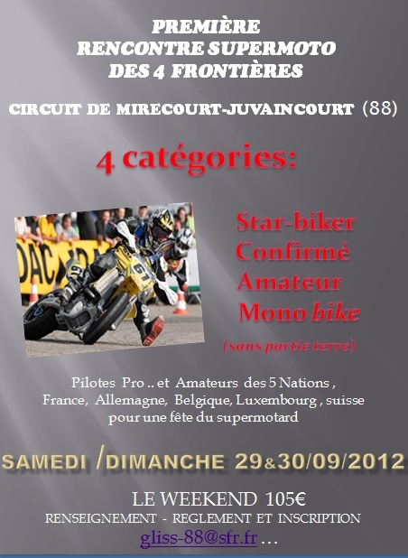 1ere rencontre supermoto des 4 frontieres Rencon10