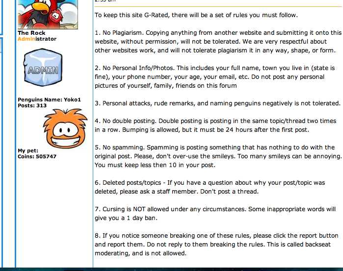 How to make your forum rules Category go right to the forum rules. Cm_cap11