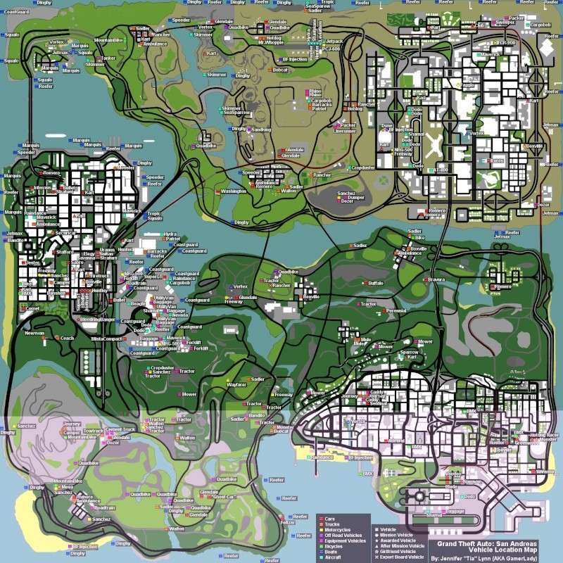 san andreas snow Mappas10