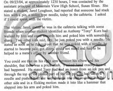 JARED LOUGHNER-VICTIM OF BULLYING? 2011-016