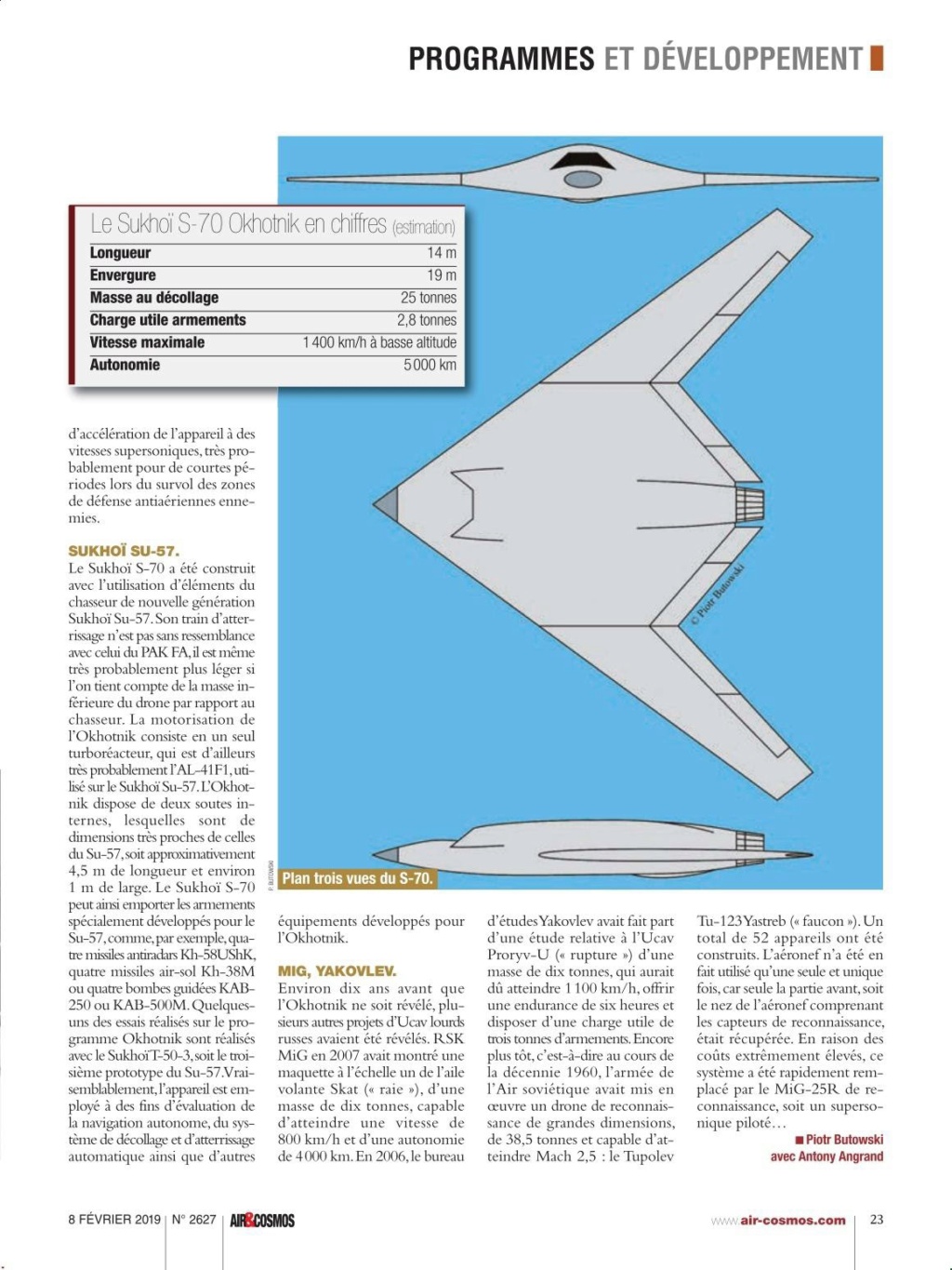 S-70 "Okhotnik" UCAV - Page 3 Bada1910