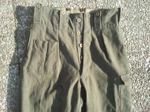 Pantalon sorti de Friperie Anglais ww2