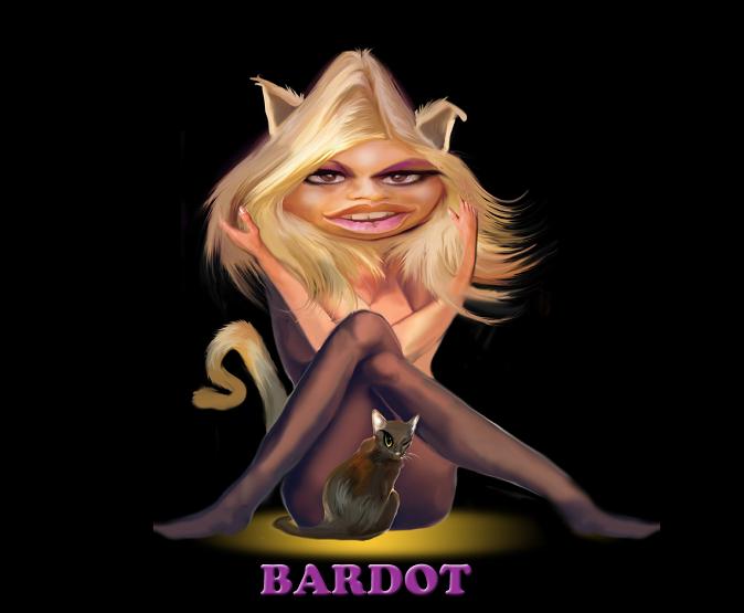 CARICATURES - Page 17 Bardot11