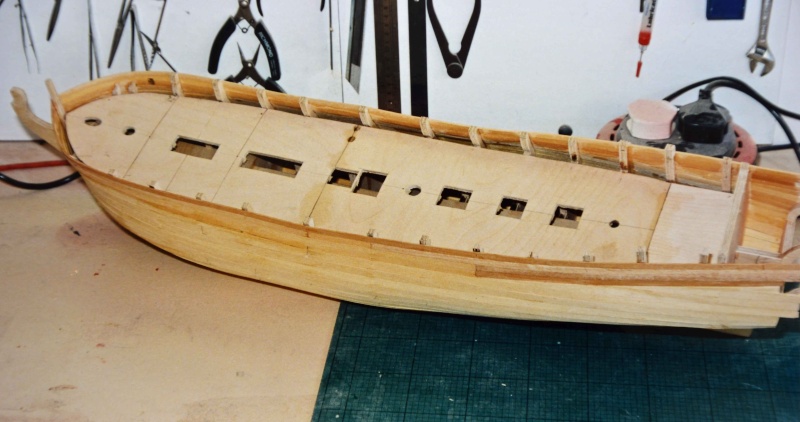 Building HMS Blandford (1719) Blandf16