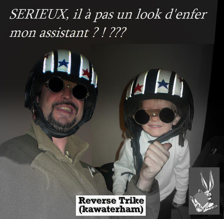 Reverse trike sur base Zéphyr. Const155