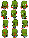 Tout les charas que j'ais déjà créé Zombie10
