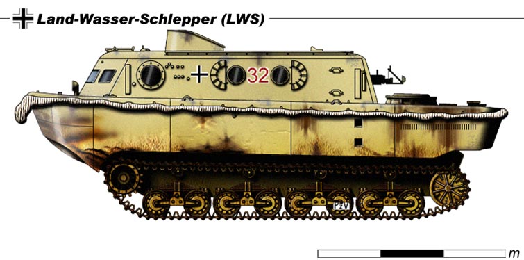 LWS : Land-Wasser-Schlepper (LWS). P111