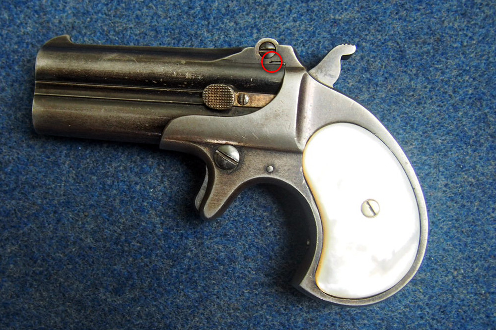 Le derringer National Arms n° 2 Reming50