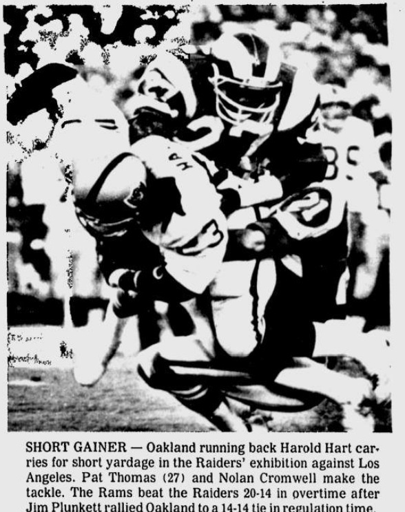 1979 Hall Of Fame Game - Oakland vs. Dallas 1979_a10