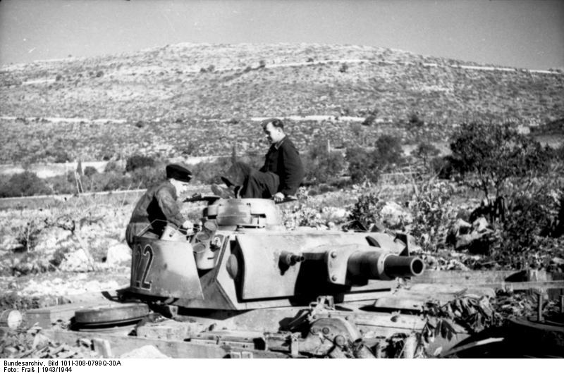 Bundesarchiv -  Panzer III - italia 1943 Bundes73