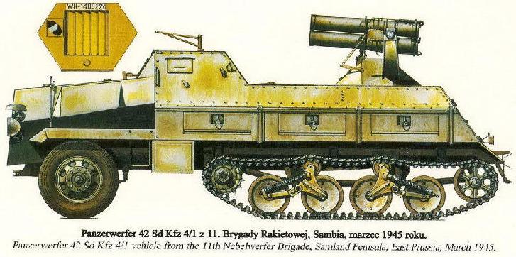 Panzerwerfer Maultier Panzer73