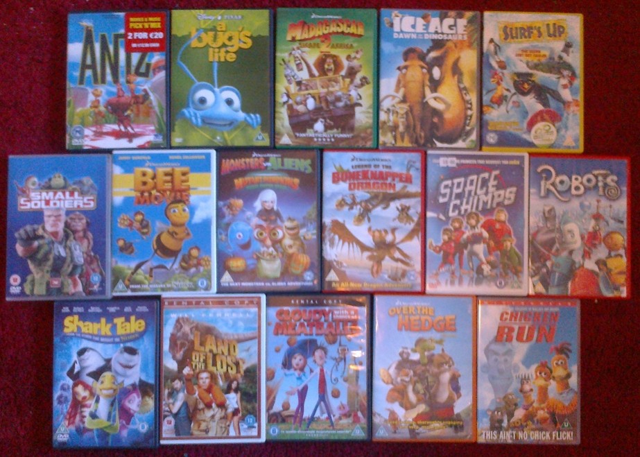 Kids DVD bundle 16 great titles 12092010