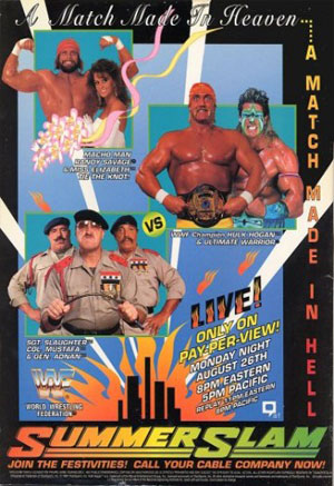  جميع عروض مهرجان WWE Summerslam من 1988 الى 2011 1991u10