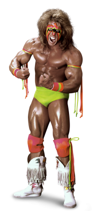المبارة رقم 14 على حزام WWE CHAMPIONSHIP بين ( Ultimate Warrior vs Hulk Hogan) بتاريخ عام 1\8\1990 Ultima10