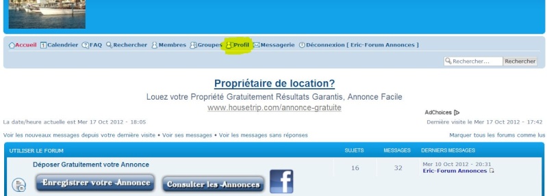 Voir et Utiliser les messages du forum contenant du code HTML Captur10