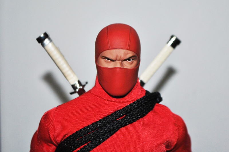 SIDESHOW GI JOE RED NINJA 1/6, 12 INCH, 30 CM CUSTOM Dsc_0325