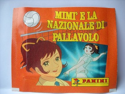 figurine di Mimì e la nazionale di pallavolo Mimi10