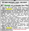 Rachel DORANGE, Paris-Bucarest 1928 Dorang41