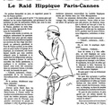 Rachel DORANGE, 2e Raid Hippique féminin Paris-Cannes Dorang96