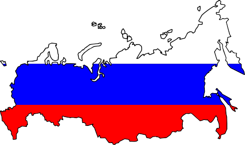 Russland Flagge10