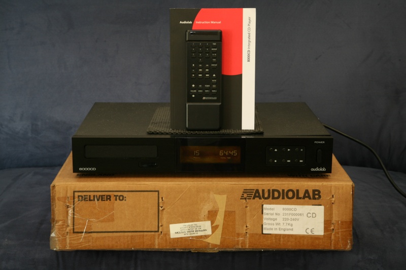 Audiolab 8000S and 8000CD (used) SOLD Front10