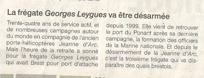 De Grasse et Georges Leygues retirés du service actif 00213