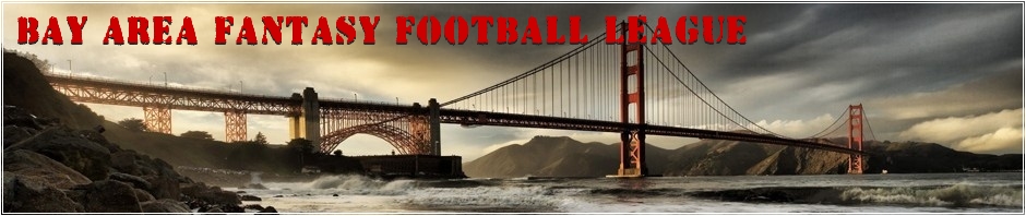 Bay Area Fantasy Football League 2012