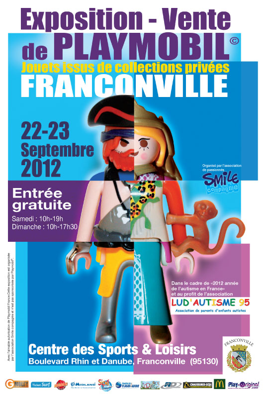 Expo-vente Playmobil : 22-23 sept à Franconville (95) Affich11