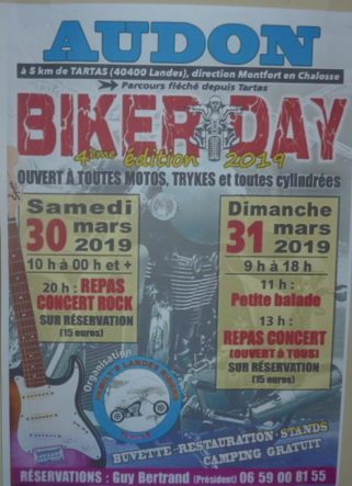 Rappel  - Biker Day - 30 & 31 Mars 2019 - AUDON - (40400) 001-e110