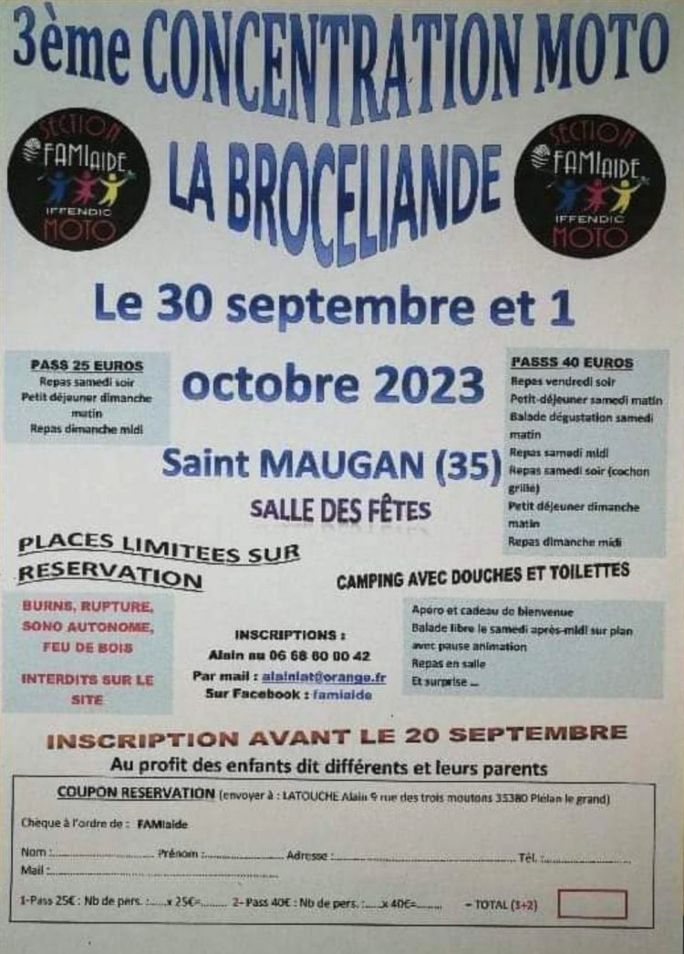 MANIFESTATION  - 3ème Concentration Moto - 30 Septembre & 1er Octobre 2023 - Saint Maugan (35) 1023_i13