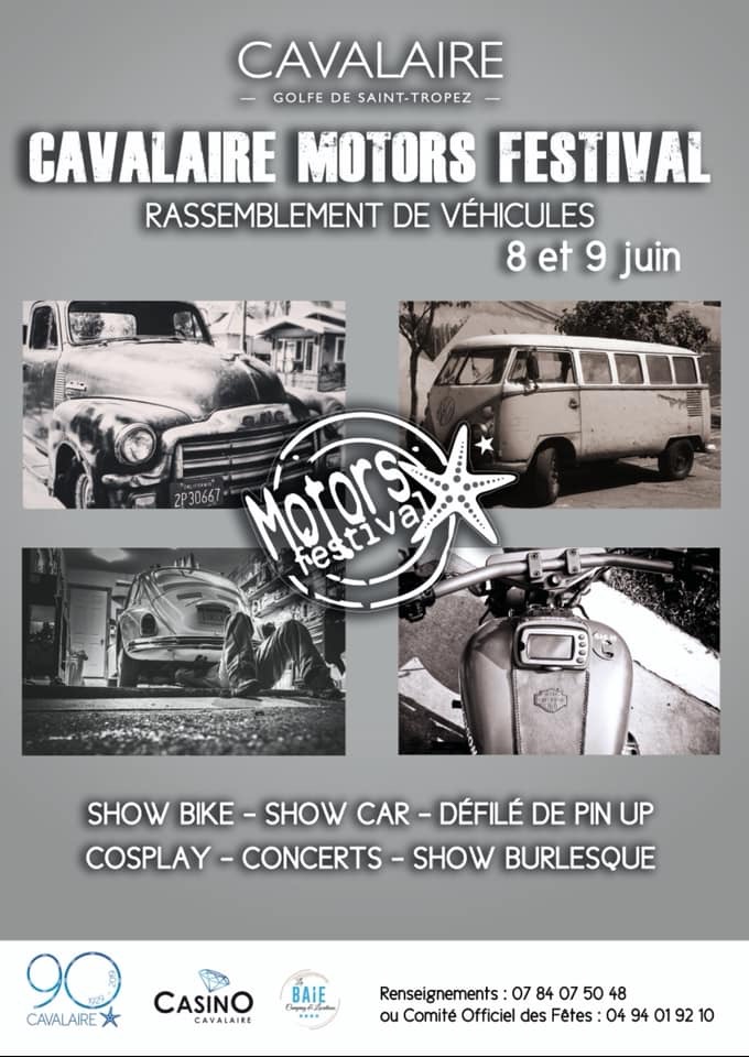 MANIFESTATION - CAVALAIRE  MOTORS FESTIVAL - 8 & 9 Juin 2019 - Cavalaire - Golfe de St -Tropez  15491310