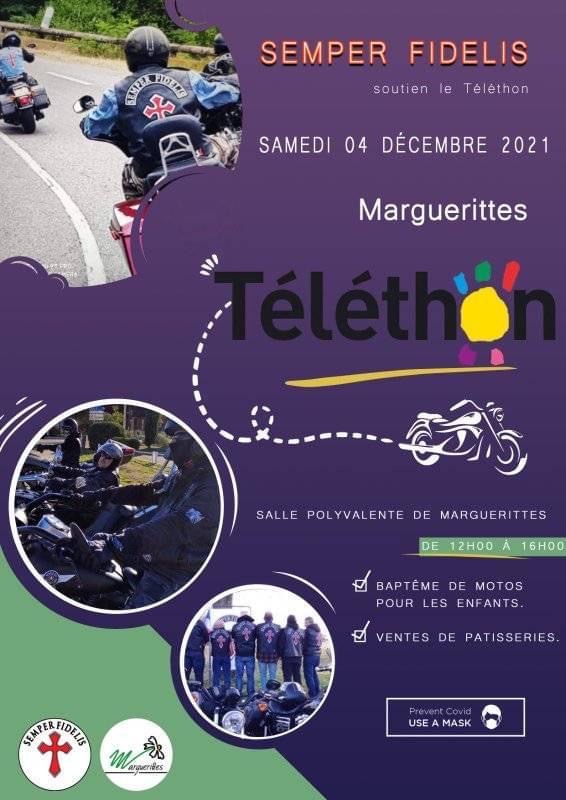MANIFESTATION - Semper Fidelis Soutien Télèthon - Samedi 4 Décembre 2021 - Marguerittes 16383710