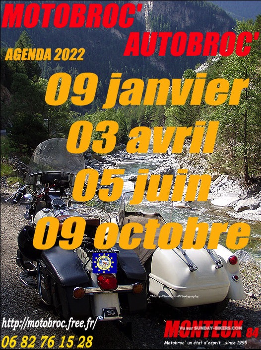 MANIFESTATION - Motobroc' Autobroc' - 3 Avril 2022 - Monteux (84) 16401010