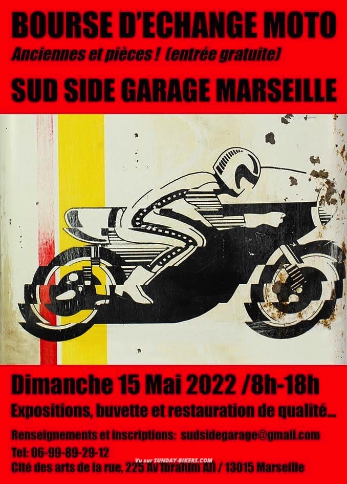 manifestation - Bourse D'échange Moto - 15 Mai 2022 - Marseille (13015)  16504510