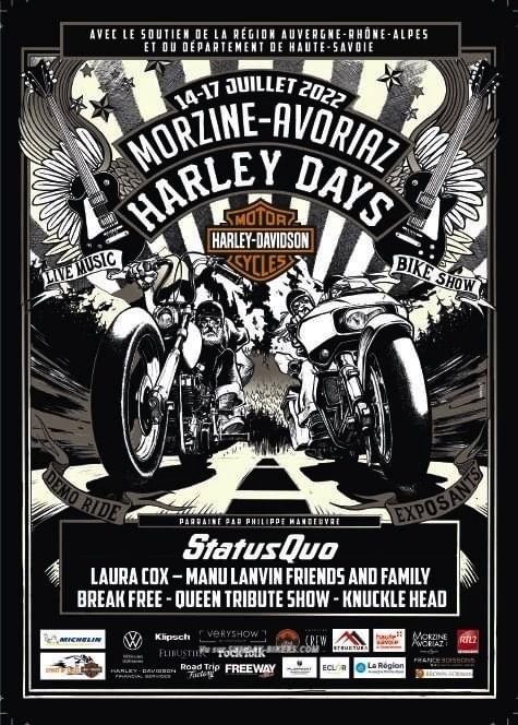MANIFESTATION - Harley Day - 14 au 17 Juillet  2022 - Morzine Avoriaz -  16534011