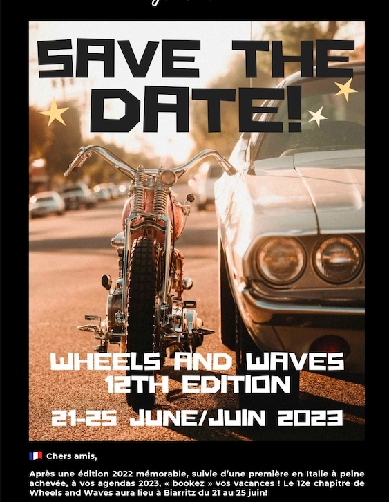 MANIFESTATION - Wheel And Waves  - 21 au 25 Juin 2023 - Biarritz -  16708610