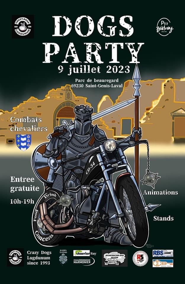 MANIFESTATION - Dogs Party - 9 Juillet 2023 - Saint - Gemis - Laval - (69230) 16777612