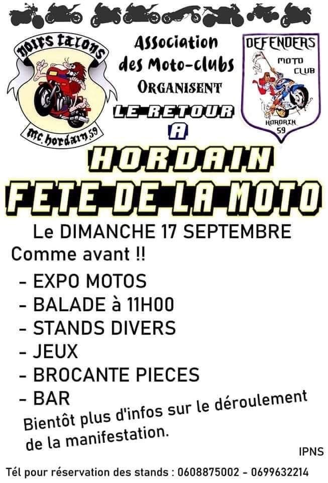 MANIFESTATION - Fête de la Moto - 17 Septembre 2023 - Hordain (59) 16791912