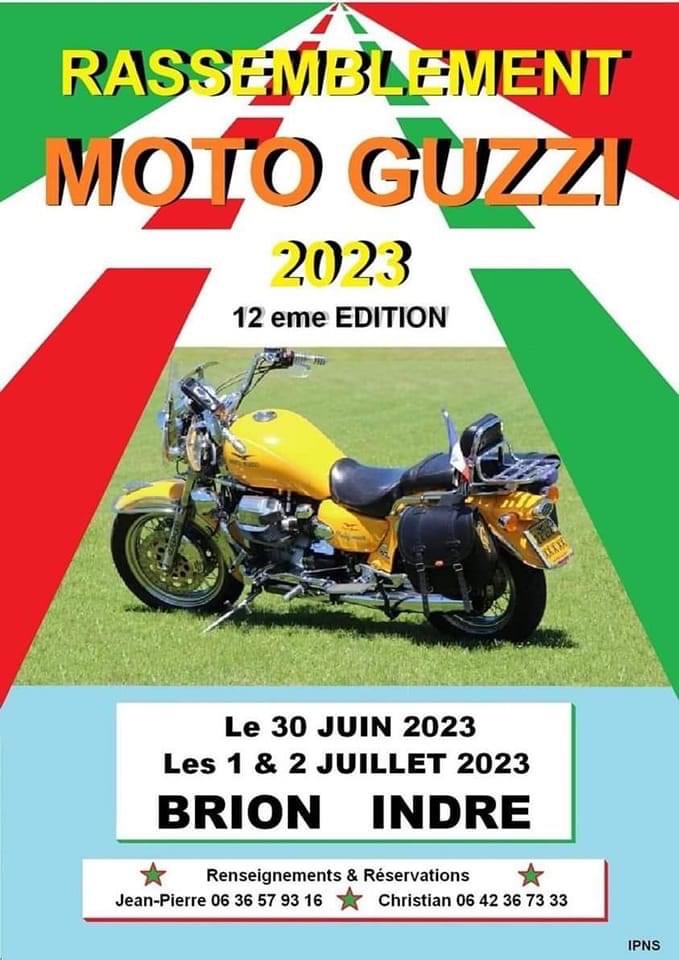 MANIFESTATION - Rassemblement Moto Guzzi - 30 Juin 1 & 2 Juillet 2023 - Brion (Indre) 16819910