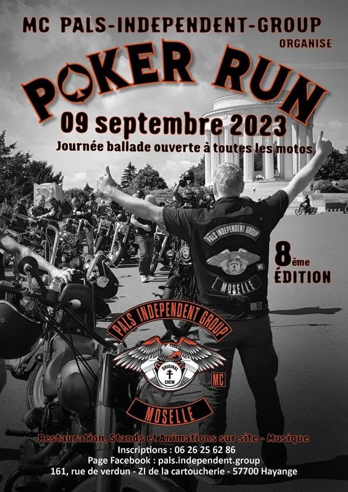 MANIFESTATION - Poker Run - 9 Septembre 2023 - Hayange (57700) 16863710
