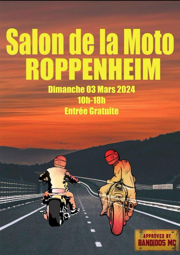 MANIFESTATION  - Salon de la Moto - Dimanche 3 Mars 2024 - ROPPENHEIM -  17050710