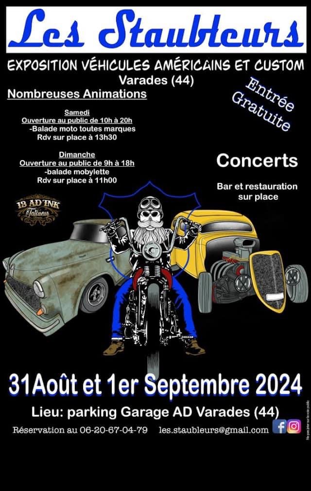 MANIFESTATION  - Exposition Véhicules Américains & Custom - 31 Août & 1 er Septembre 2024 - Varades  17105710