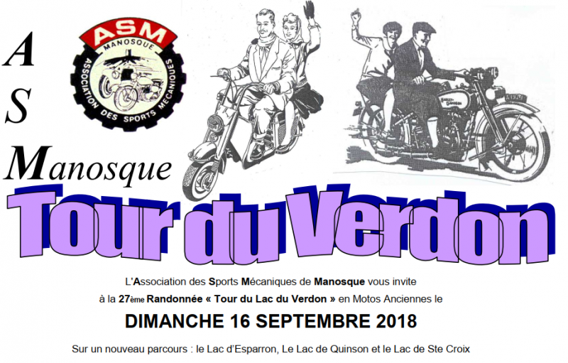 Balade - Tour du Verdon - Dimanche 16 septembre  2018 -Manosque  18081610