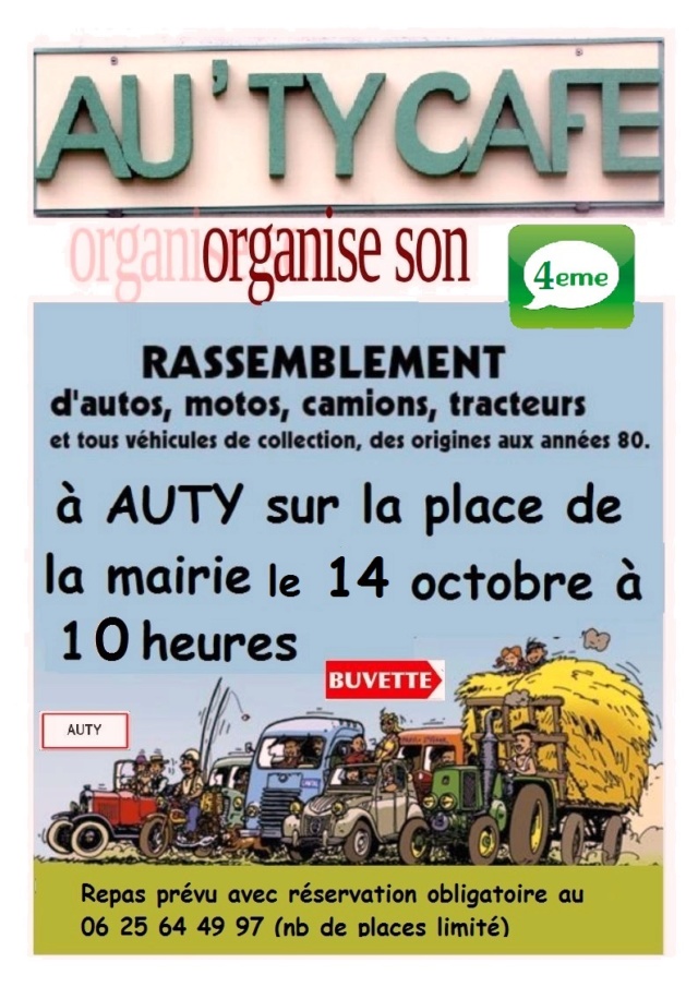 Rassemblement - Dimanche 14 octobre 2018 - AUTY  2018au10